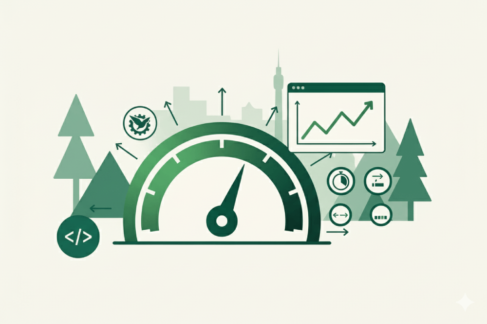 Website performance optimization services by AlpsCraft Vienna