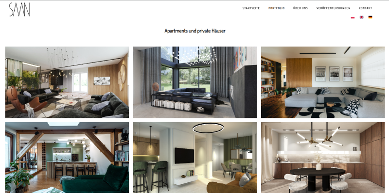 SAAN Architekci - Architecture Office Website